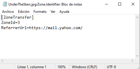 Flujo Alternativo visto con Notepad