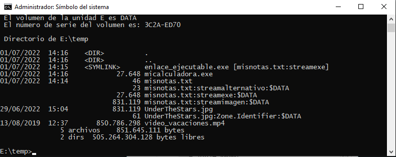 Tratar ejecutable como flujo alternativo